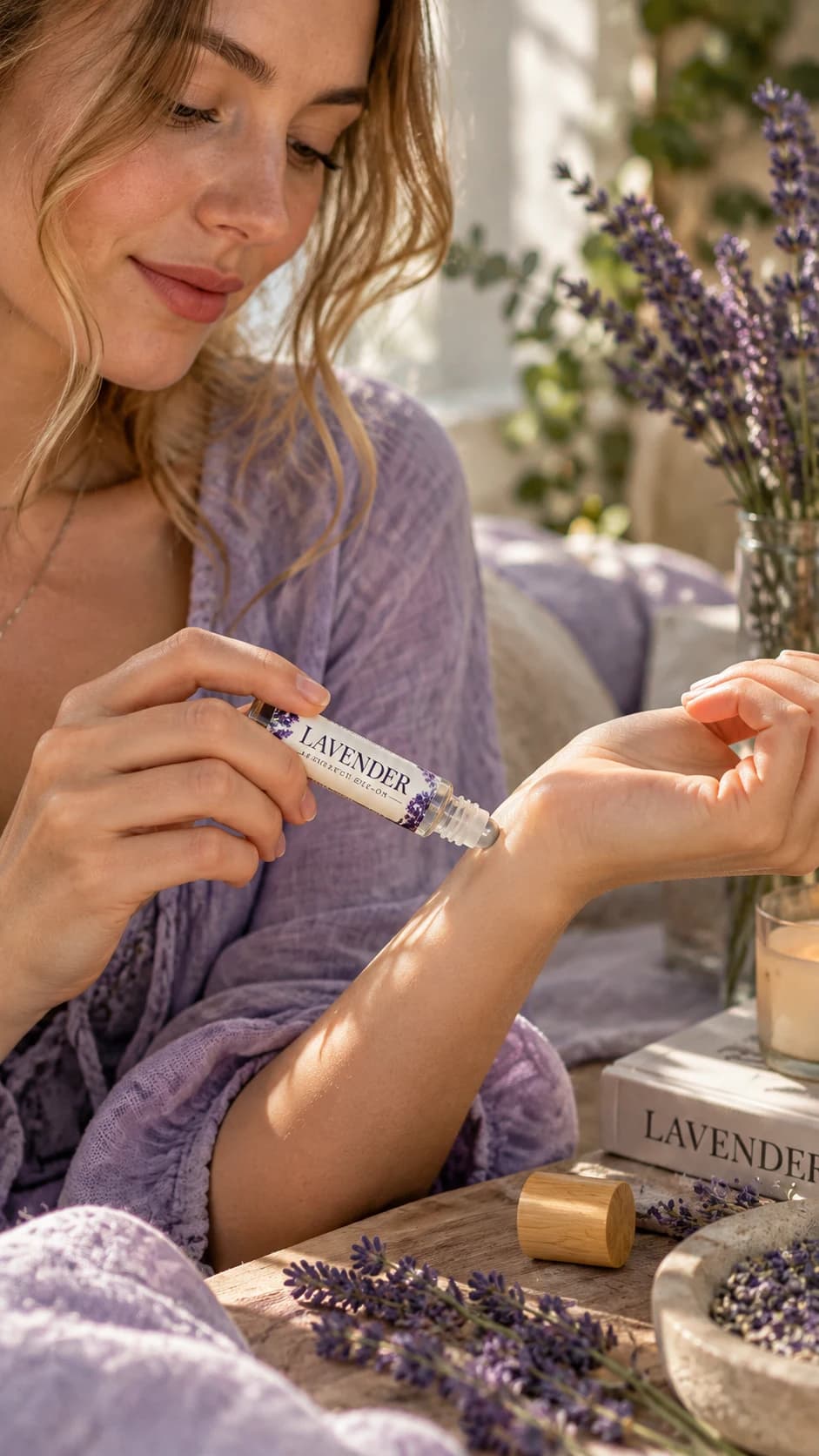 Cocoglam Aromatic Roll-On: Lavender