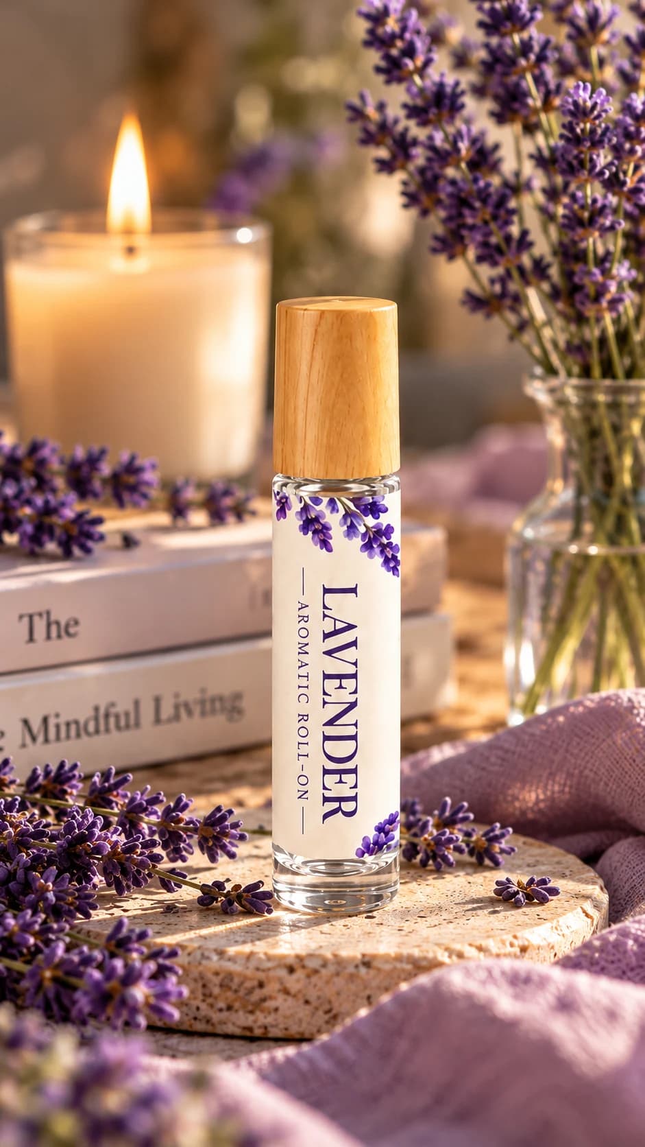 Cocoglam Aromatic Roll-On: Lavender for Aromatic Care